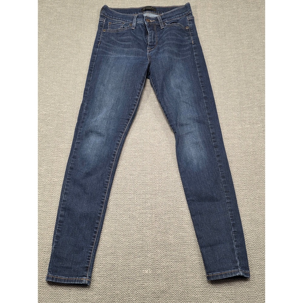 Banana Republic Skinny Fit Washwell Jeans Womens 26/2 Dark Wash Stretch Denim